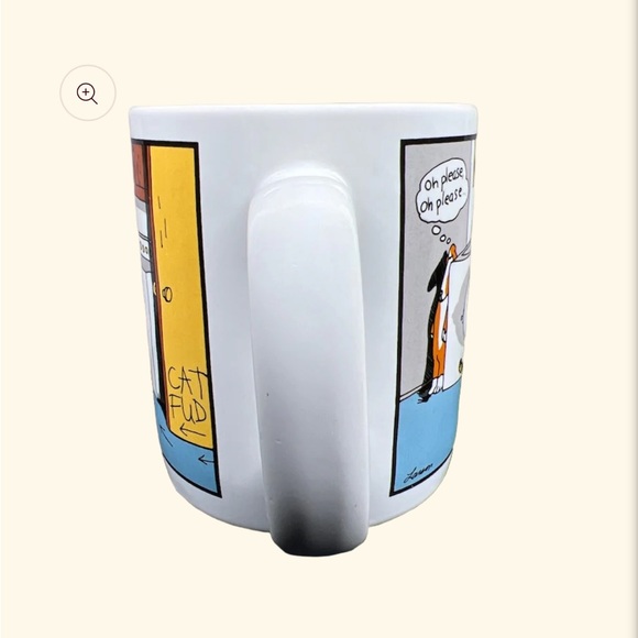 The Far Side Gary Larson Cat Fud Mug OZ Vintage 1985 Original Box Included - Picture 3 of 12